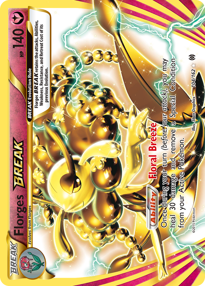 Florges BREAK (104/162) [XY: BREAKthrough] Pokémon