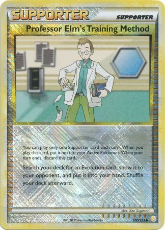 Professor Elm's Training Method (100/123) (League Promo) [HeartGold & SoulSilver: Base Set] Pokémon