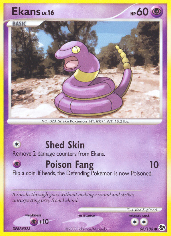 Ekans (66/106) [Diamond & Pearl: Great Encounters] Pokémon