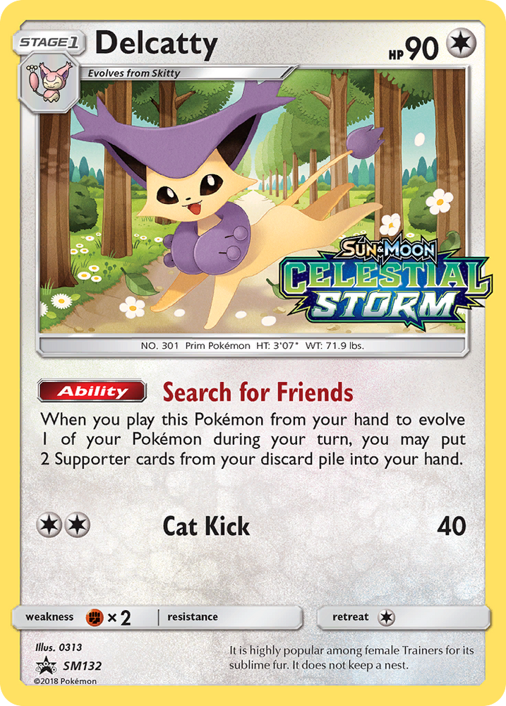 Delcatty (SM132) [Sun & Moon: Black Star Promos] Pokémon