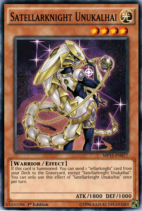 Satellarknight Unukalhai [MP15-EN077] Common Yu-Gi-Oh!