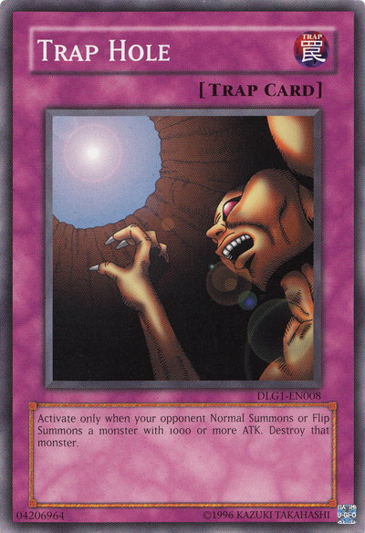 Trap Hole [DLG1-EN008] Common Yu-Gi-Oh!