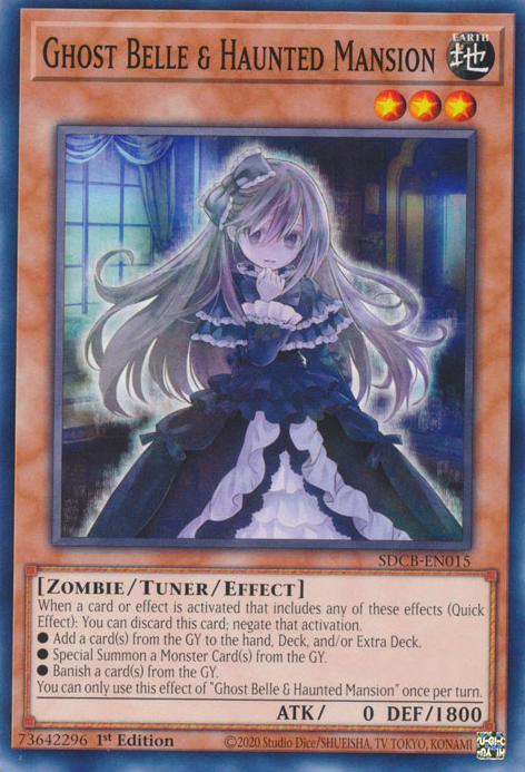 Ghost Belle & Haunted Mansion [SDCB-EN015] Common Yu-Gi-Oh!