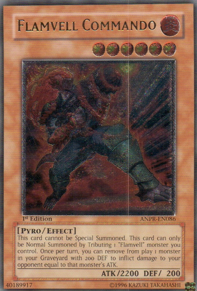Flamvell Commando (UTR) [ANPR-EN086] Ultimate Rare Yu-Gi-Oh!
