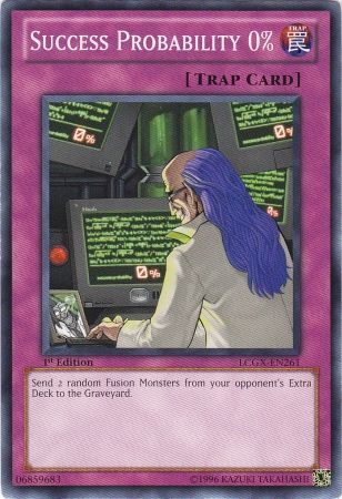 Success Probability 0% [LCGX-EN261] Common Yu-Gi-Oh!