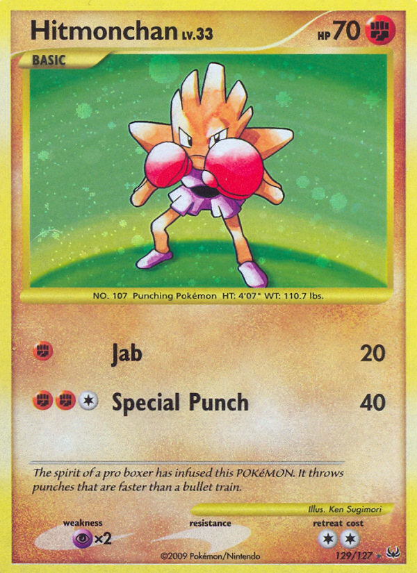 Hitmonchan (129/127) [Platinum: Base Set] Pokémon