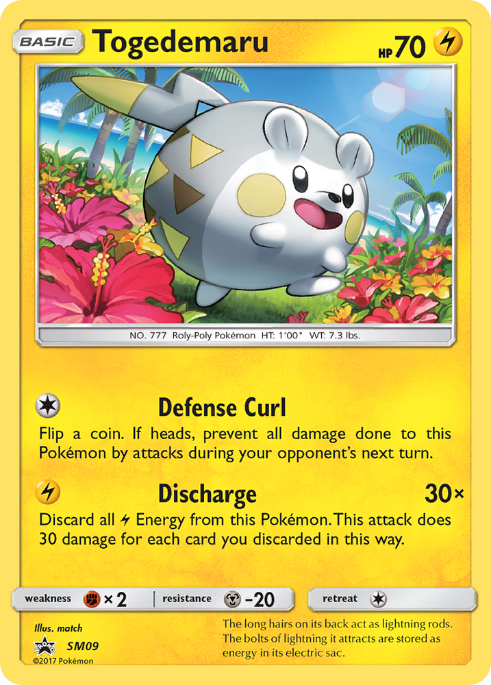 Togedemaru (SM09) [Sun & Moon: Black Star Promos] Pokémon