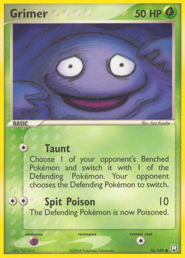 Grimer (56/109) [EX: Team Rocket Returns] Pokémon