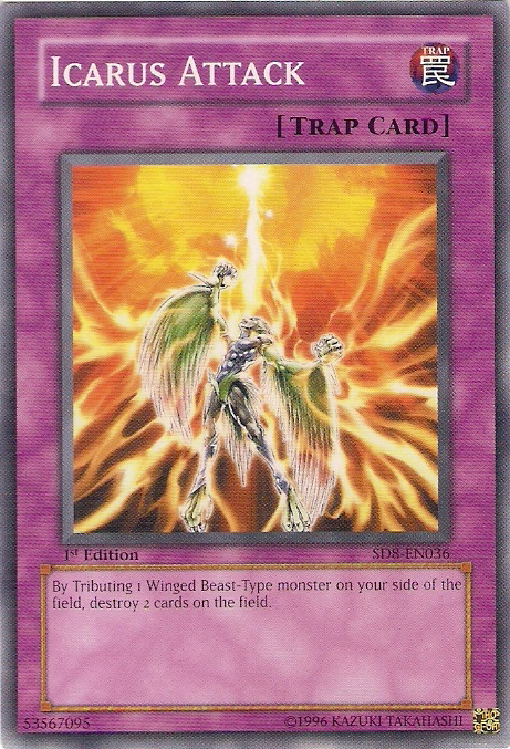 Icarus Attack [SD8-EN036] Common Yu-Gi-Oh!