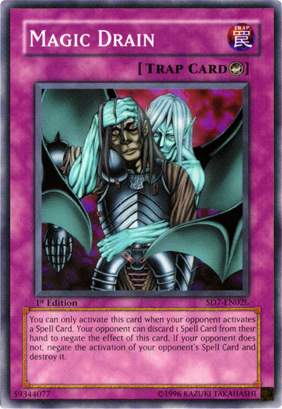 Magic Drain [SD7-EN028] Common Yu-Gi-Oh!