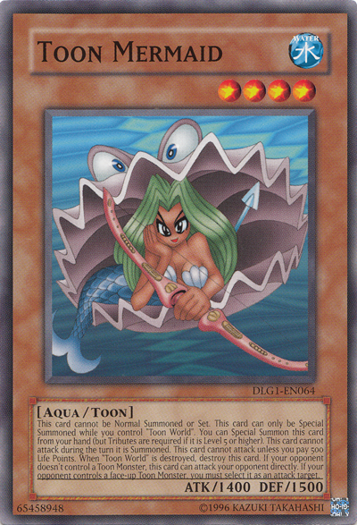 Toon Mermaid [DLG1-EN064] Common Yu-Gi-Oh!