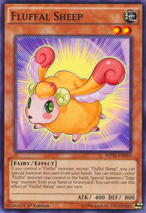 Fluffal Sheep [MP16-EN010] Common Yu-Gi-Oh!
