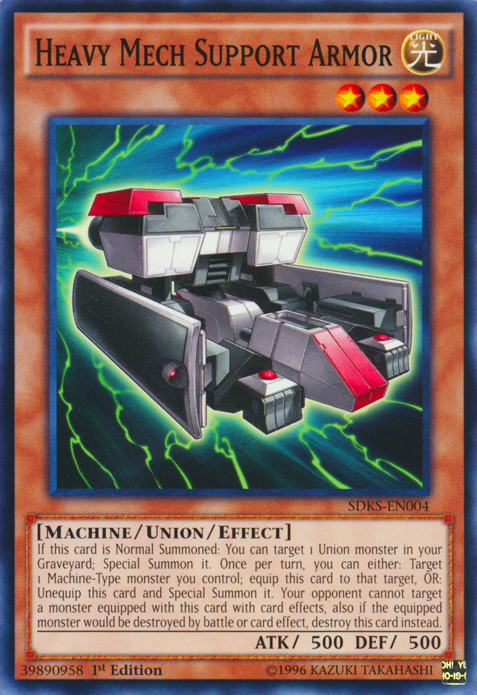 Heavy Mech Support Armor [SDKS-EN004] Common Yu-Gi-Oh!