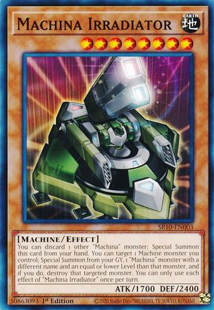 Machina Irradiator [SR10-EN003] Common Yu-Gi-Oh!