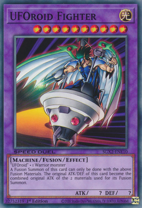 UFOroid Fighter [SGX2-ENE10] Common Yu-Gi-Oh!