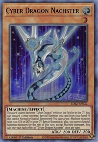 Cyber Dragon Nachster (Green) [LDS2-EN032] Ultra Rare Yu-Gi-Oh!