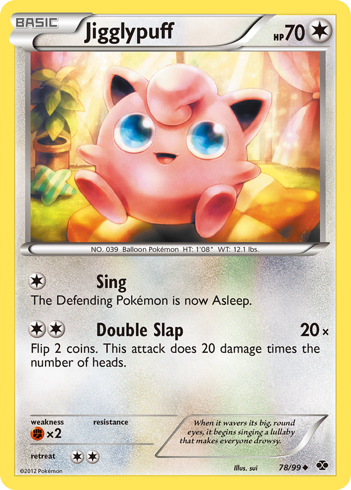 Jigglypuff (78/99) [Black & White: Next Destinies] Pokémon