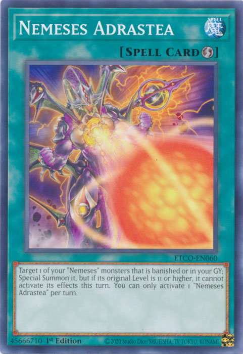 Nemeses Adrastea [ETCO-EN060] Common Yu-Gi-Oh!