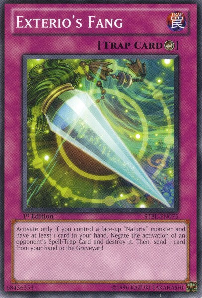 Exterio's Fang [STBL-EN075] Common Yu-Gi-Oh!