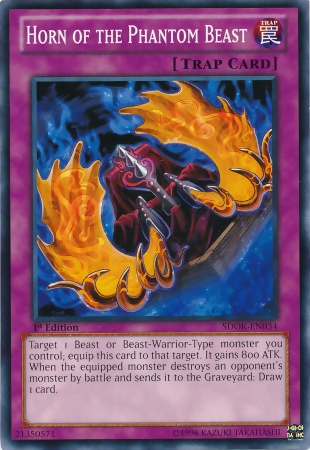 Horn of the Phantom Beast [SDOK-EN034] Common Yu-Gi-Oh!