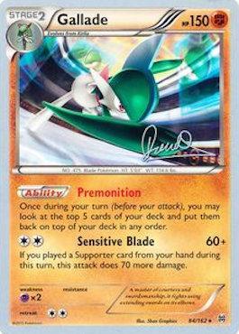 Gallade (84/162) (Infinite Force - Diego Cassiraga) [World Championships 2017] Pokémon