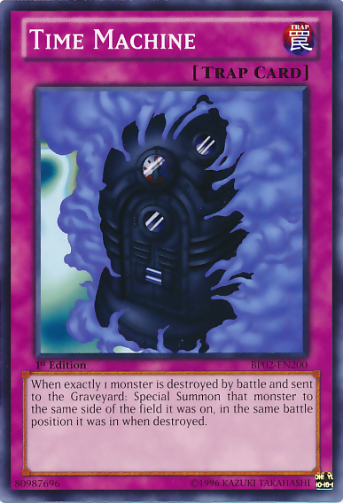 Time Machine [BP02-EN200] Mosaic Rare Yu-Gi-Oh!