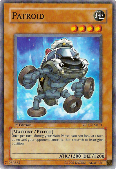 Patroid [YSDS-EN013] Common Yu-Gi-Oh!