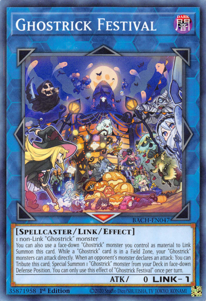 Ghostrick Festival [BACH-EN047] Common Yu-Gi-Oh!