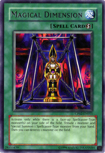 Magical Dimension [CP02-EN011] Rare Yu-Gi-Oh!