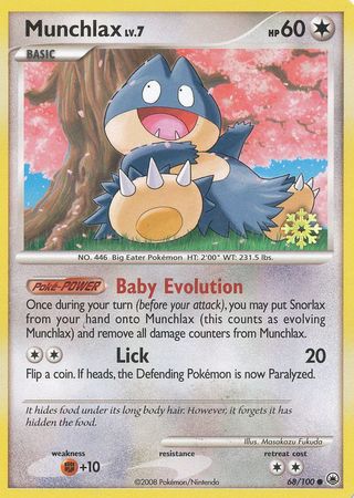 Munchlax (68/100) [Countdown Calendar Promos] Pokémon