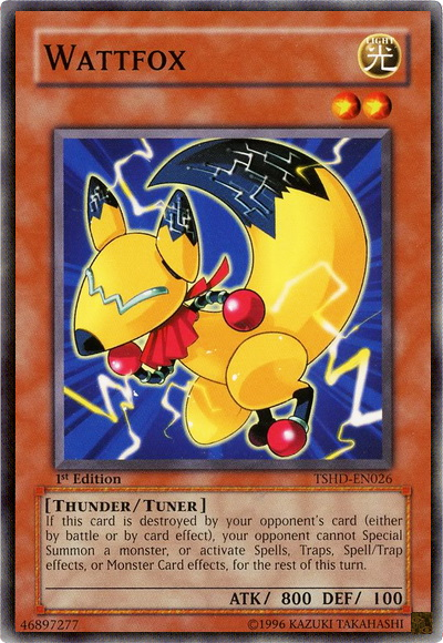 Wattfox [TSHD-EN026] Common Yu-Gi-Oh!
