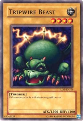 Tripwire Beast [LOB-EN104] Common Yu-Gi-Oh!