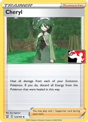 Cheryl (123/163) [Prize Pack Series One] Pokémon