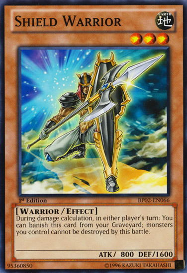 Shield Warrior [BP02-EN066] Mosaic Rare Yu-Gi-Oh!