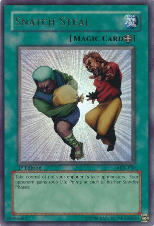 Snatch Steal [MRL-036] Ultra Rare Yu-Gi-Oh!