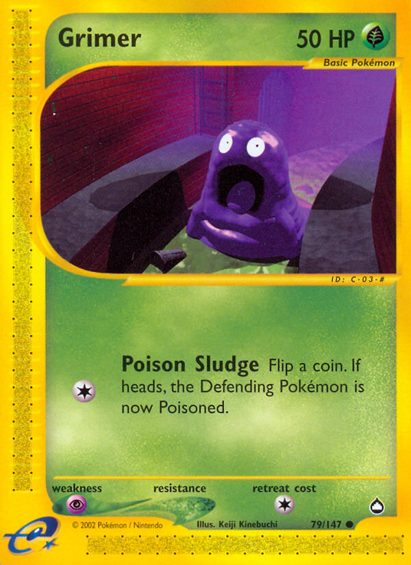 Grimer (79/147) [Aquapolis] Pokémon