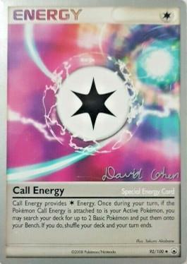 Call Energy (92/100) (Stallgon - David Cohen) [World Championships 2009] Pokémon
