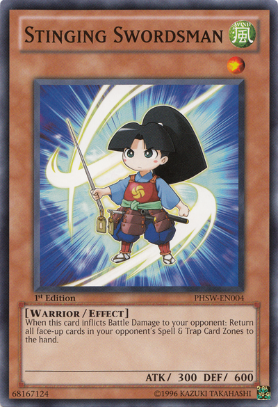 Stinging Swordsman [PHSW-EN004] Common Yu-Gi-Oh!