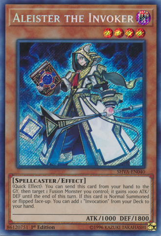 Aleister the Invoker [SHVA-EN040] Secret Rare Yu-Gi-Oh!
