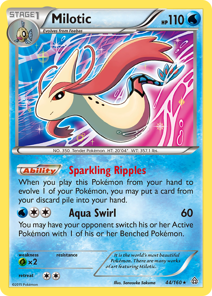 Milotic (44/160) [XY: Primal Clash] Pokémon