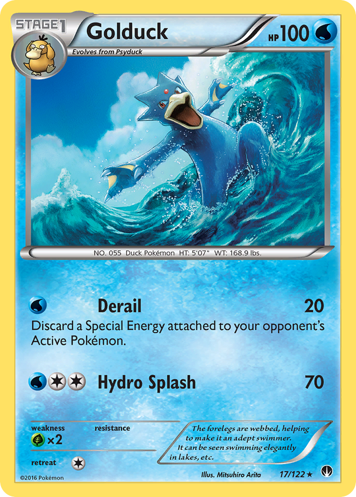 Golduck (17/122) [XY: BREAKpoint] Pokémon