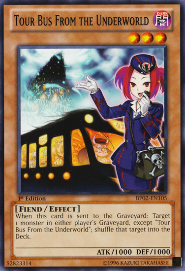 Tour Bus From the Underworld [BP02-EN105] Mosaic Rare Yu-Gi-Oh!