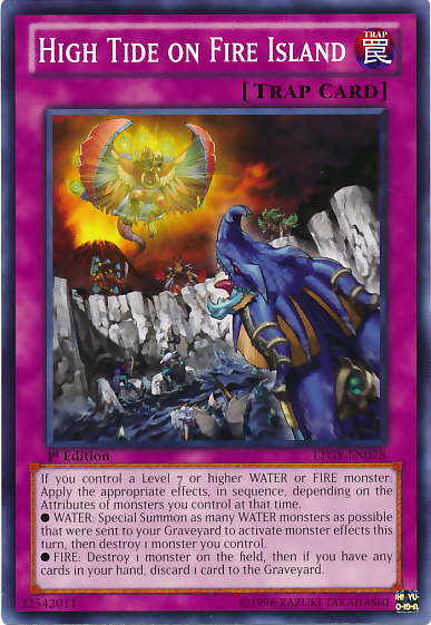 High Tide on Fire Island [LTGY-EN078] Common Yu-Gi-Oh!