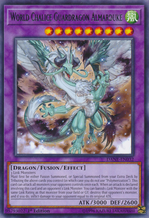 World Chalice Guardragon Almarduke [DANE-EN032] Rare Yu-Gi-Oh!