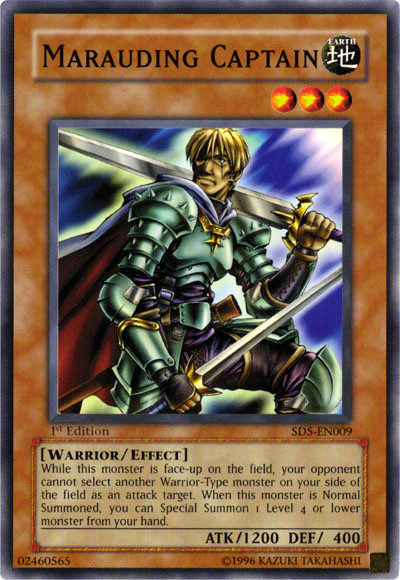 Marauding Captain [SD5-EN009] Common Yu-Gi-Oh!