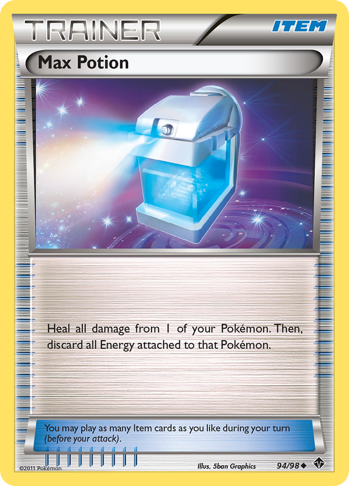 Max Potion (94/98) [Black & White: Emerging Powers] Pokémon