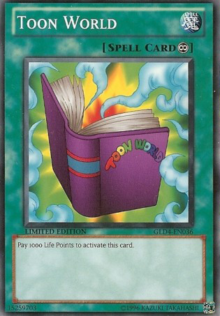 Toon World [GLD4-EN036] Common Yu-Gi-Oh!