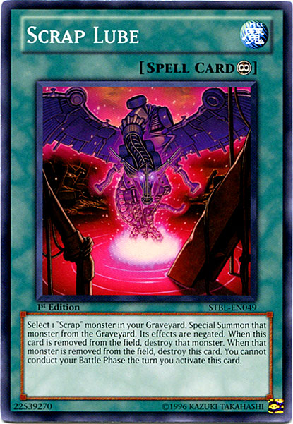 Scrap Lube [STBL-EN049] Common Yu-Gi-Oh!