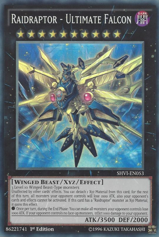Raidraptor - Ultimate Falcon [SHVI-EN053] Super Rare Yu-Gi-Oh!