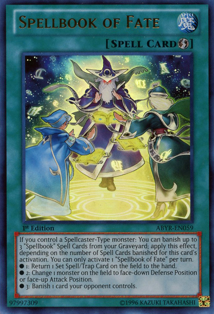 Spellbook of Fate [ABYR-EN059] Ultra Rare Yu-Gi-Oh!
